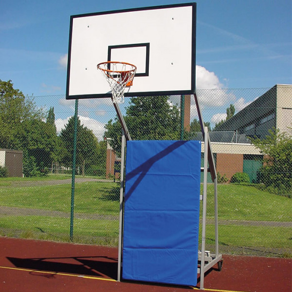 Prallschutz - Mobile Basketballanlage ALU ROBUST