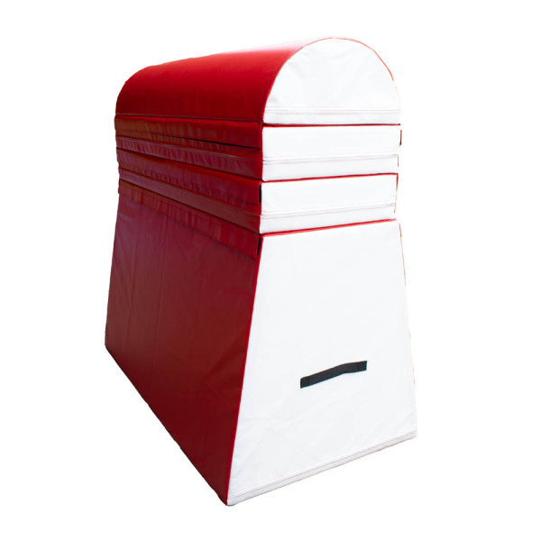 Sprungkasten Soft, 4-teilig Rund, Red-White-Edition