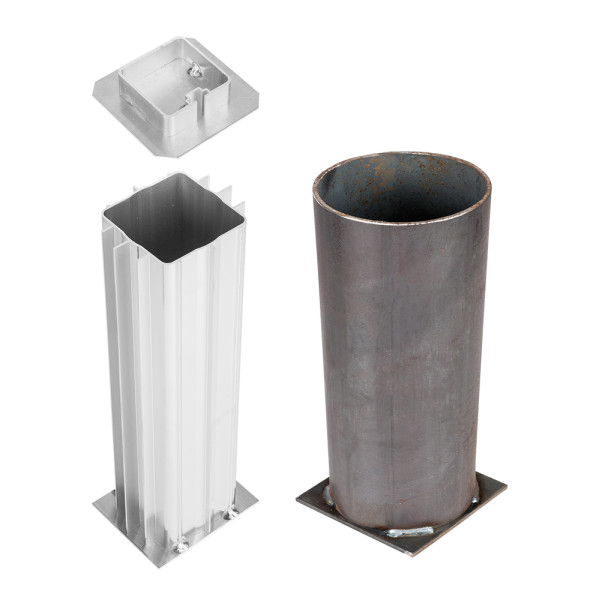 Bodenhülsen für Volleyballpfosten