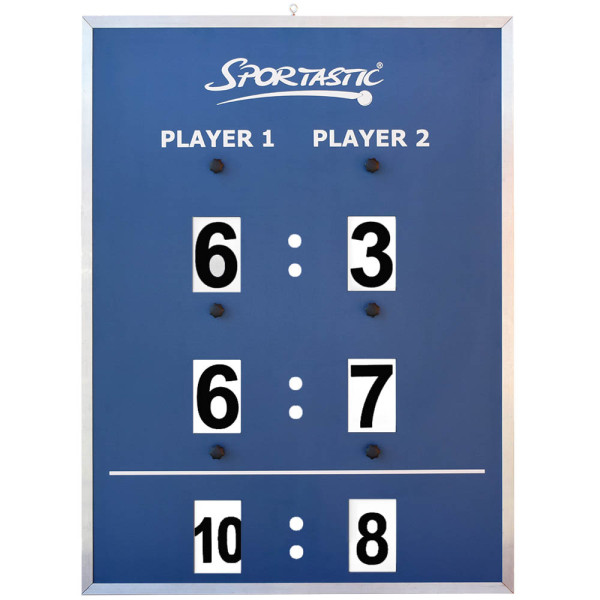 Spielstandsanzeige PREMIUM 75 x 100 cm, EINSEITIG mit TIEBREAKANZEIGE