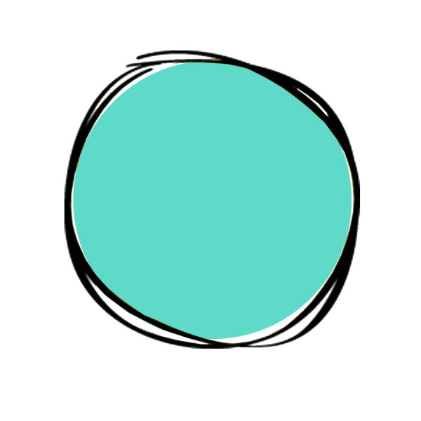 Umänderung in Farbe Aqua