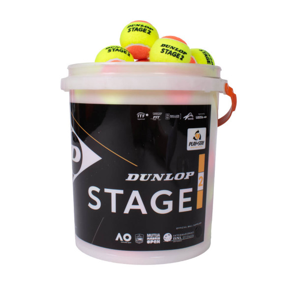 Dunlop Stage 2 Ball, 60er Eimer