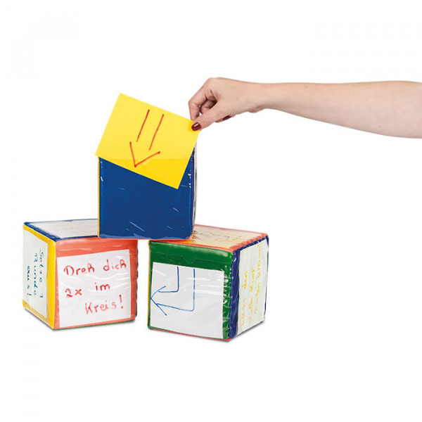 Würfelset MOVE CUBES - 16 cm