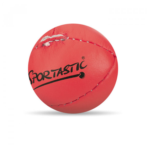 Sportastic Schlagball Leder Rot, 80 Gramm