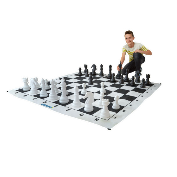 Garden Chess - Riesenschach mit Spielematte