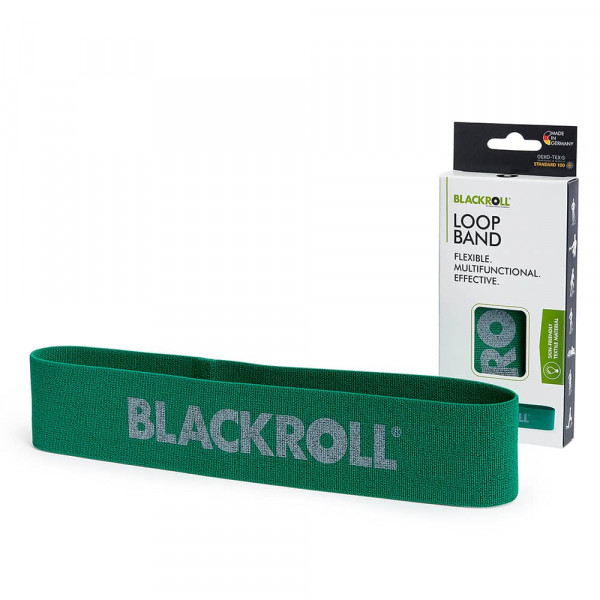 Blackroll LOOP Band TEXTIL, 32 x 6 cm, grün-mittel