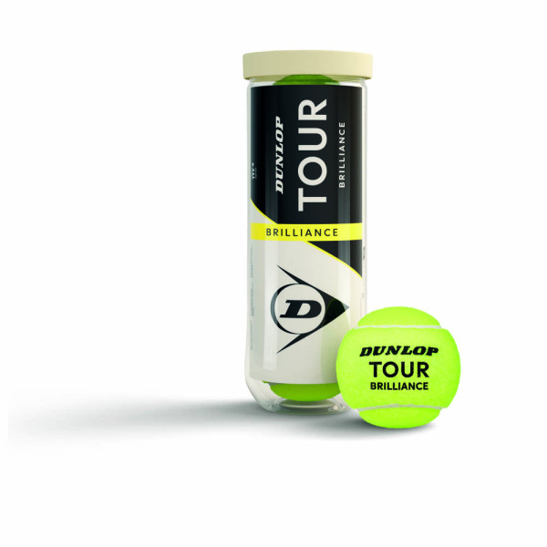 Tennisball TOUR BRILLIANCE - DUNLOP - 3er Dose