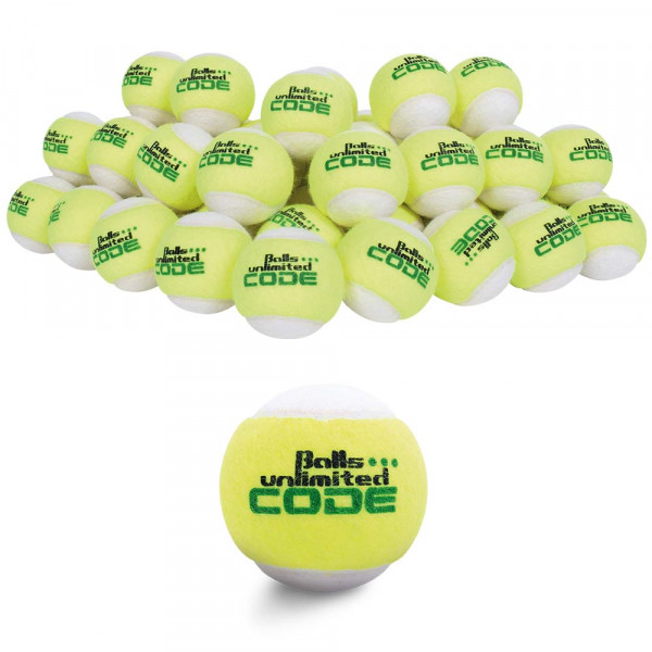 Trainerball BallsUnlimited, GELB/WEISS, 60er Polybag / Code Green