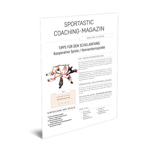 Coaching Magazin "Kooperative Spiele"