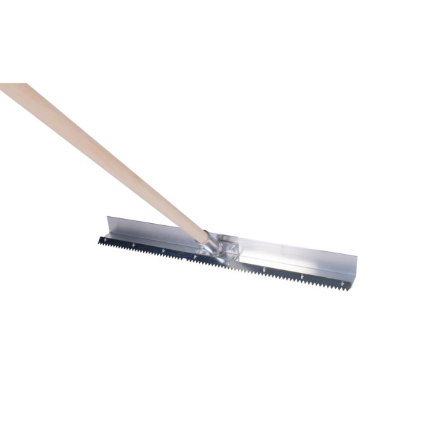 Scharriergerät Alu L-Profil mit Sägeblatt, ohne Stiel