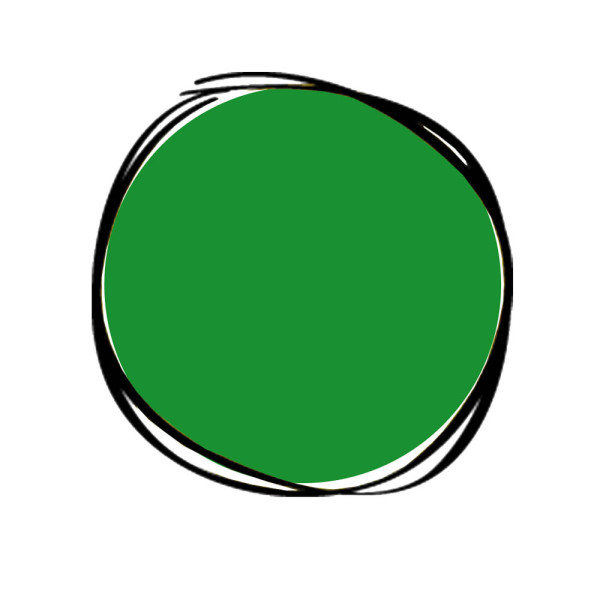 Umänderung in Farbe Grün