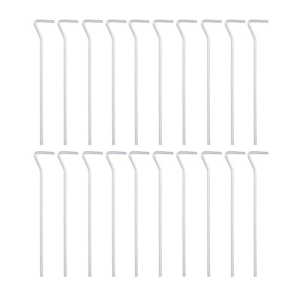Erdnagel Stahl glatt 19 cm, SET 20 Stück