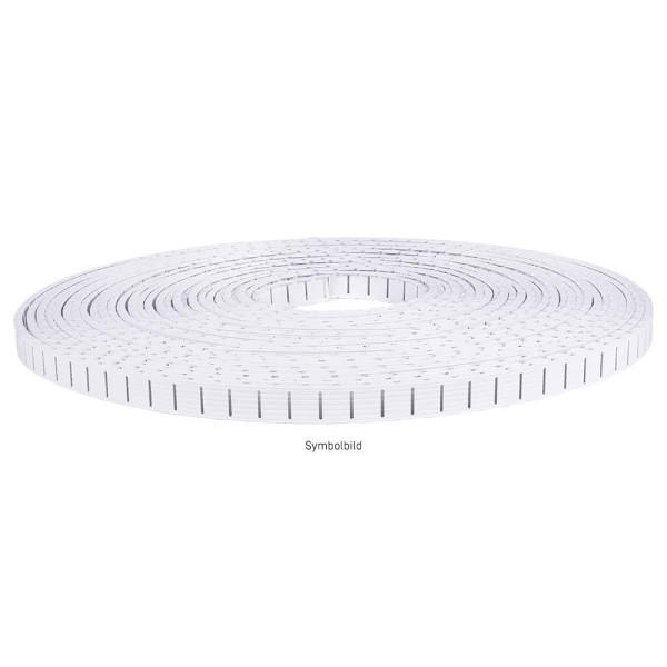 Tennislinie 50 Meter Rolle TENNTASTIC Tennislinie WHITE FLEX, 5 cm