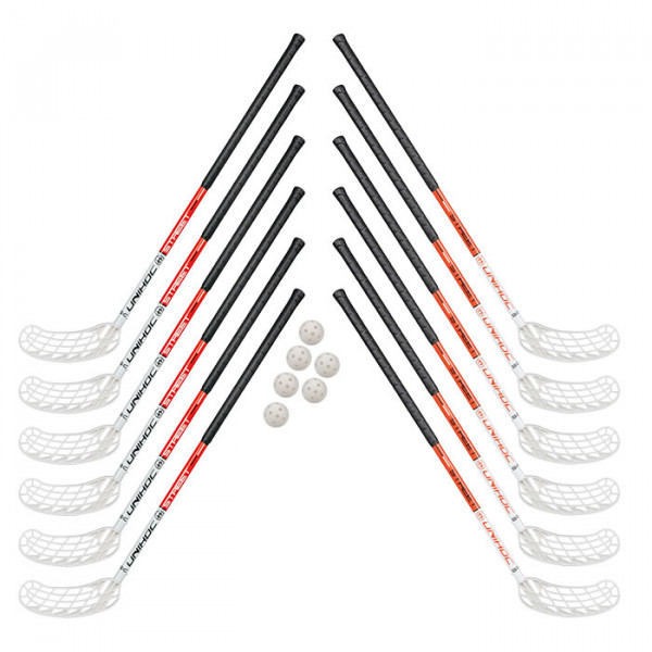 In- & Outdoor Floorball Set STREET BY UNIHOC