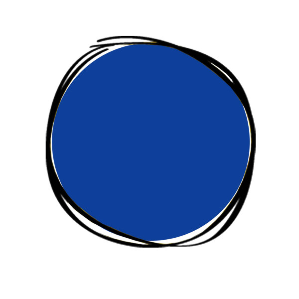 Umänderung in Farbe Blau