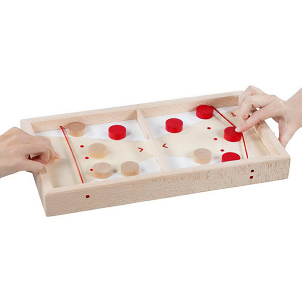 Brettspiel Super Puck, 2 in 1