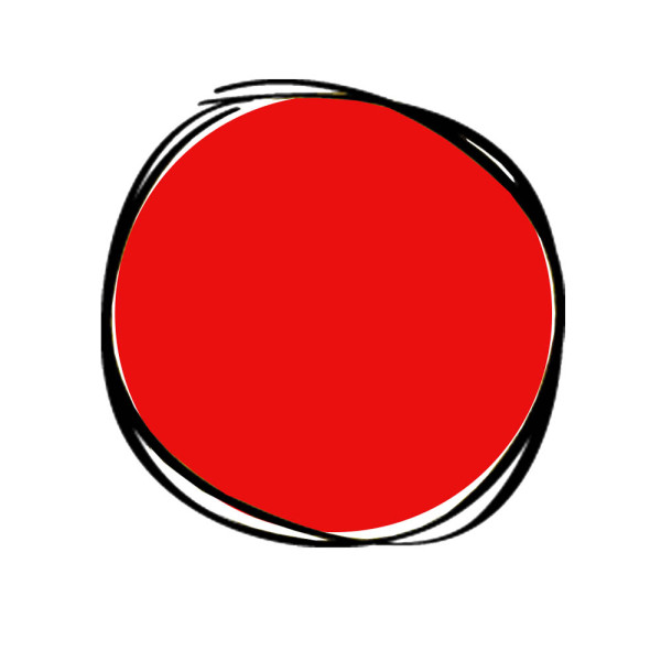 Umänderung in Farbe Rot