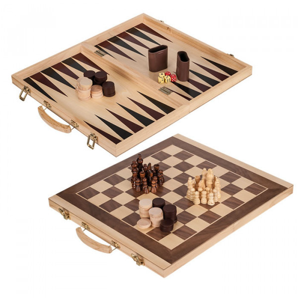 Schach- & Backgammonkoffer