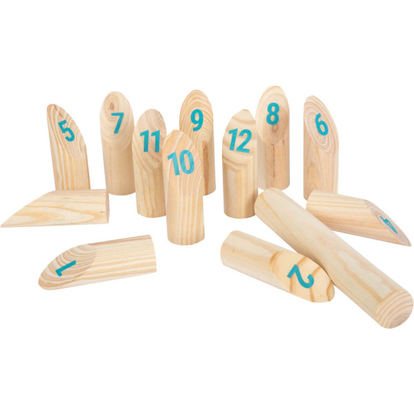 Wikingerspiel Kubb - Zahlen