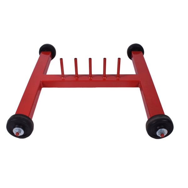 Fahrbarer Standfuß Stahl für Mauermännchen - Penalty